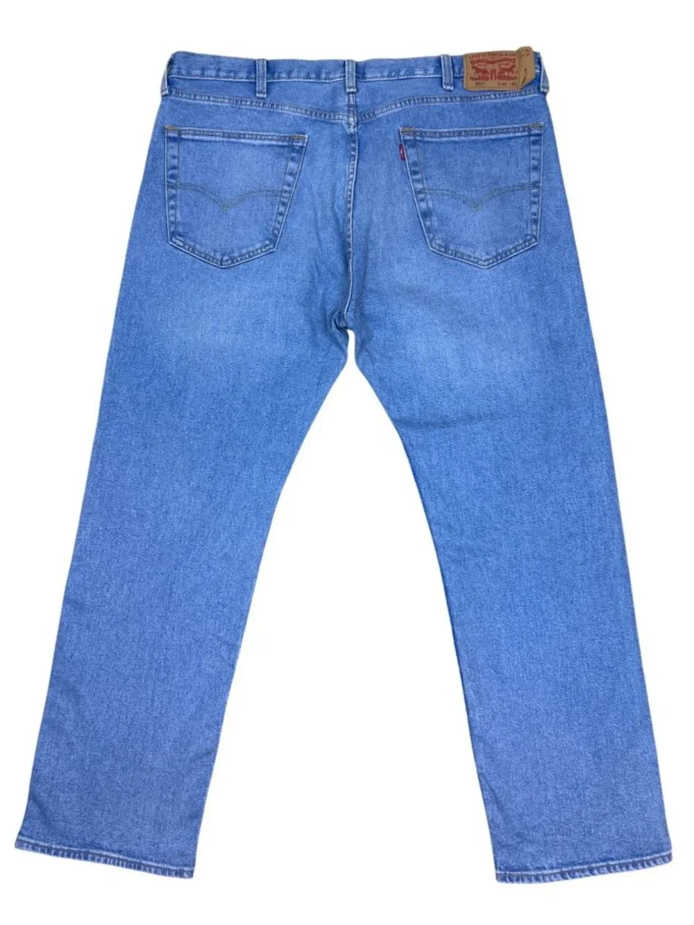 NWOT Levi's 501 Jeans Men's 40x30 Button Fly Straight Leg Light Wash Retro